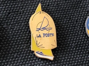 c PINS ENAMEL POST LA POSTE PTT SAILBOAT BOATS PIN - Picture 1 of 1