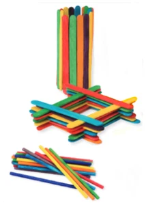 KolorStix Colored Wooden craft sticks for Arts & Crafts, Non-Toxic - Picture 1 of 8