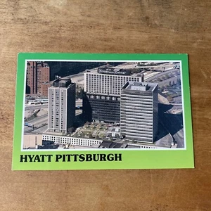Hyatt Pittsburgh Chatham Center Civic Arena Postkarte - Bild 1 von 3