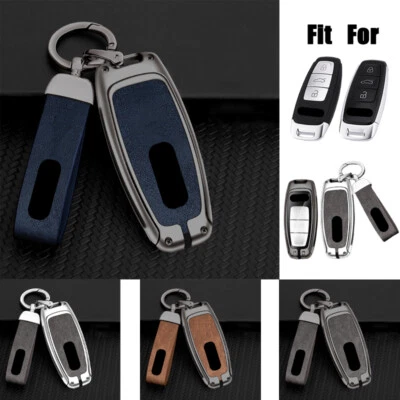 Funda Carcasa Llavero Coche TPU Aleación Zinc Para Audi Q3 Q5 A7 A8 A6L A3 A4 A6 Quattro Foto 1 de 4