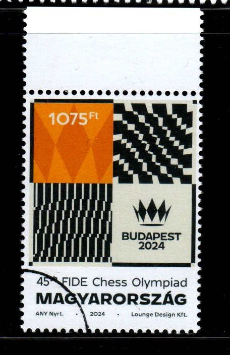HUNGARY-2024.SPECIMEN - 45th FIDE Chess Olympiad - Image 1 of 1