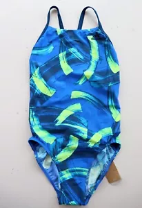COSTUME DA BAGNO ADIDAS SWIM FITNESS PARLEY COMMIT PEZZO UNICO DQ3327 DONNA UK32" S - Foto 1 di 12