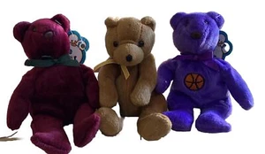 Arthur der Bär 3er Set Sitzsack Plüsch 2 mit Etikett - Bild 1 von 21