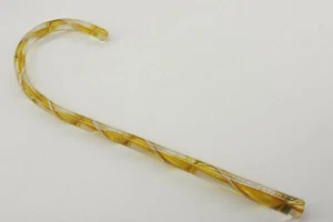 ~8" Glass Candy Cane - Hand Pulled by Stuart Kingsley in Ashfield MA - NEW C13P - Picture 1 of 4