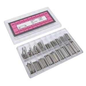 270pcs/ Box 1.8mm Dia Watch Band Bracelet Spring Bar Parts Watch Repair Tool - Picture 1 of 8