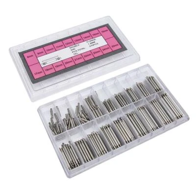 270pcs/ Box 1.8mm Dia Watch Band Bracelet Spring Bar Parts Watch Repair Tool - Image 1 of 4