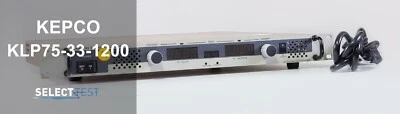 KEPCO KLP75-33-1200 POWER SUPPLY 0-75V, 0-33A, 1200W ****LOOK**** (REF.: 247N) - Image 1 of 4