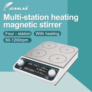 JOANLAB Lab Multi Place Position Hot Plate Magnetic Stirrer Mixer MHS-4PRO - Picture 1 of 13