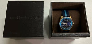 Michael Kors Womens Watch New Ryland Navy Box Paperwork - Picture 1 of 9