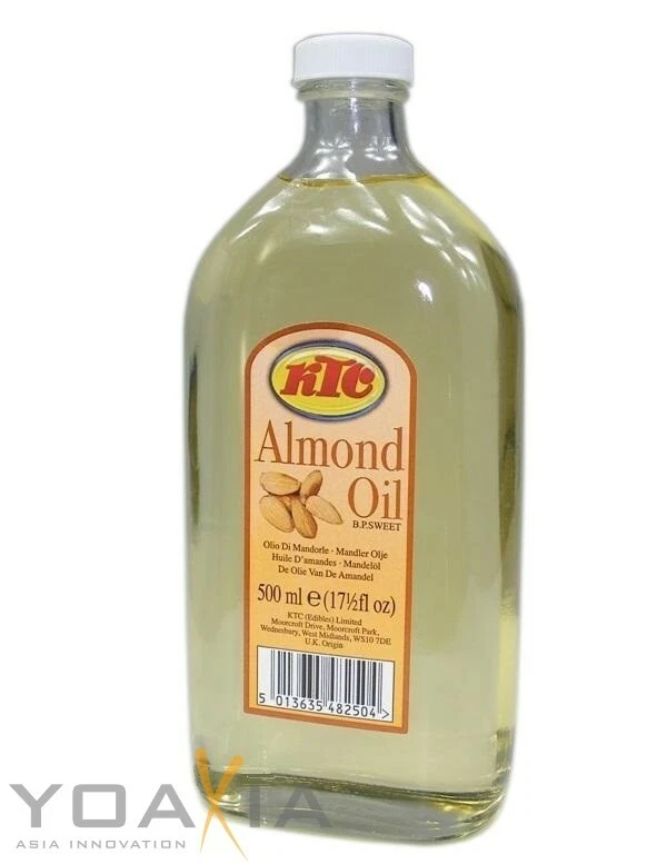 [ 500ml ] KTC Mandelöl / Speiseöl und für die Körperpflege