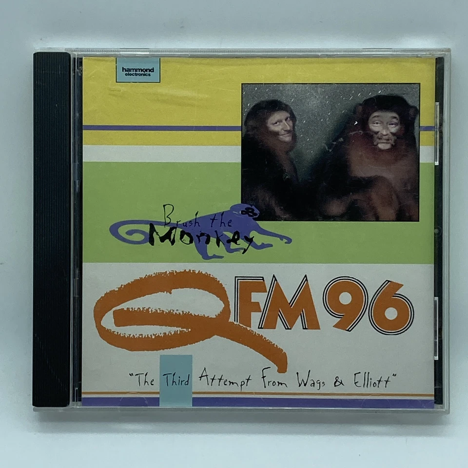 Best of Wags & Elliott "Brush the Monkey" Volume 3 CD OOP 1996 QFM96 WLVQ Comedy - Image 1 of 4