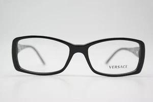 Vintage Brille Versace 3131 Schwarz Braun Gold Silber Eckig Brillengestell - Bild 1 von 6