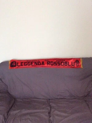 Sciarpa bufanda scarf Ultras Bologna Leggenda Rossoblu vintage da collezione - Immagine 1 di 4