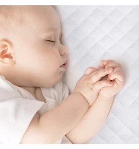 🍼 BILOBAN wasserdichte Bambus Matratzenauflagen für Stubenwagen, 2er Pack, Neu im Karton 👶 🍼. - Bild 1 von 9