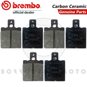 PASTIGLIE FRENO BREMBO ANTERIORI + POSTERIORI LAVERDA GAUCHO 50 1990 - 1992 - Foto 1 di 4