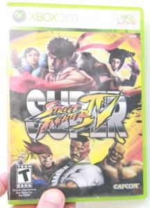 Super Street Fighter IV Arcade Edition Microsoft XBOX 360 2011 Video Game BB68 - Picture 1 of 4