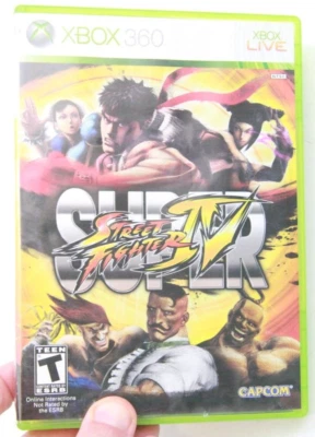 Super Street Fighter IV Arcade Edition Microsoft XBOX 360 2011 Video Game BB68 - Image 1 of 4