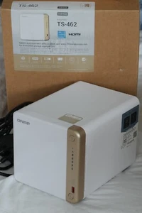 QNAP NAS TS-462-2G 2,5GbE 4 bay 2GB RAM z wentylatorem Tower M.2 PCIe AI intel - Zdjęcie 1 z 12
