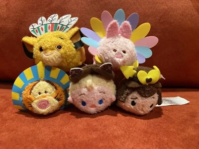 HKDL Tsum Tsum Fun Fair Exclusive - MICRO Piglet Tigger Elsa Samba & Woody - image 1 of 3