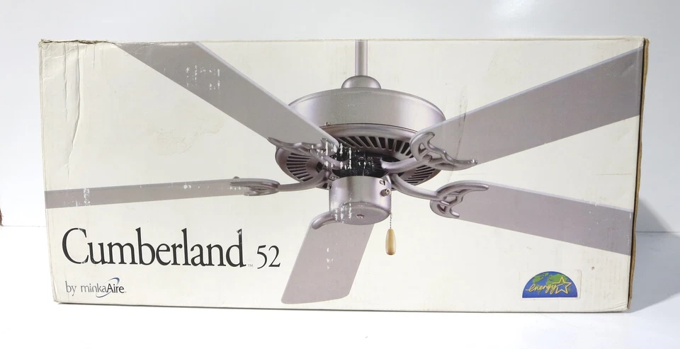 Потолочный вентилятор MINKA-AIRE F567-RC MinkaAire 5 лопастей 52 дюйма Energy Star - деревенский медный - Изображение 1 из 4