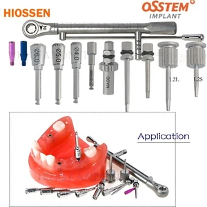 Implantat Prothesen-Set für Hiossen Osstem, Dental TS Knochenprofiler Instrument - Bild 1 von 88