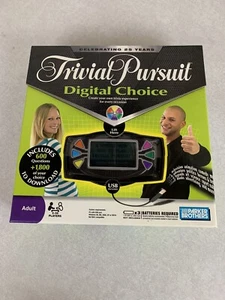 Trivial Pursuit Digital Choice Game Electronic unit 600 pre-loaded questions NIB - Bild 1 von 5