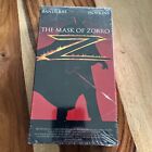 The Mask Of Zorro (Vhs, 1998) Anthony Hopkins, Antonio Banderas Factory Sealed