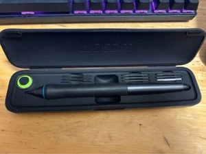 Stylo Wacom KP-503E Pro avec étui à stylo et plumes pour tablettes stylo article d'occasion Japon - Photo 1/3