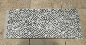 Holly Hunt Great Plains Gemstone Grey Mist Fabric Rectangular Shape 30”x13” New - Picture 1 of 10