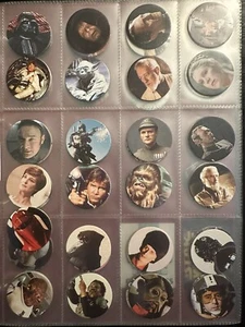 STAR WARS : Rare Official Topps Complete CAP set 1-70 1995 LUKE LEIA EWOK RANCOR - Picture 1 of 6