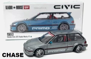 CHASE - 1:64 MINI GT KAIDO HOUSE HONDA CIVIC EF KAISO WORKS V1 KHMG126 NEW RARE - Picture 1 of 1