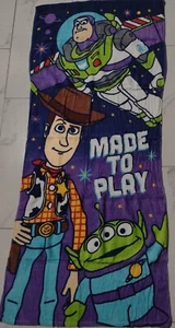Disney Toy Story 4 Woody & Buzz Lightyear The Big One Beach Towel bath pool - Picture 1 of 2