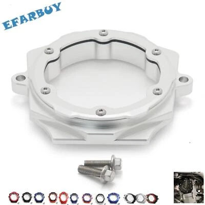 Cubierta de leva de aluminio Billet CNC para Yamaha Raptor 700 700R YFM700R 2006-25 plateada Foto 1 de 4