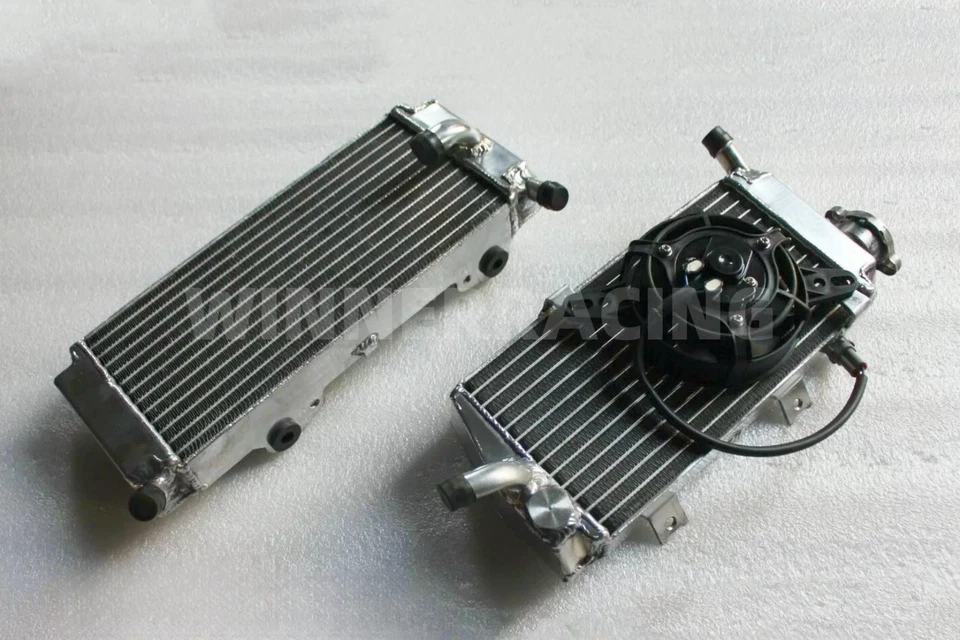 Fit Honda CRF450X CRF 450 X 2005 - 2017 aluminum radiator + Fan - Image 1 of 4