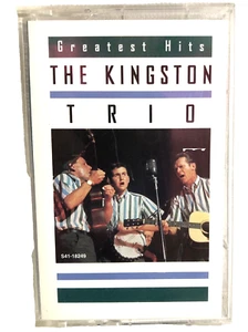 The Kingston Trio Greatest Hits Cassette Tape 1995 S41-18249 CEMA Folk Guitar - Picture 1 of 3