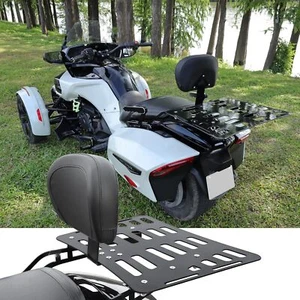 Luggage Trunk Bracket&Passenger Backrest For Can Am Spyder F3 F3S F3T 2015-2025 - Picture 1 of 14