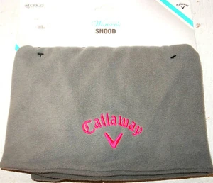 CALLAWAY LADIES SNOOD NECK WARMER GREY BRAND NEW - Picture 1 of 4