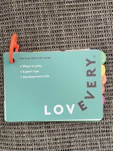 Lovevery The Play Gym Play Guide Book 0-12 Months Activities for Play Gym - Picture 1 of 2