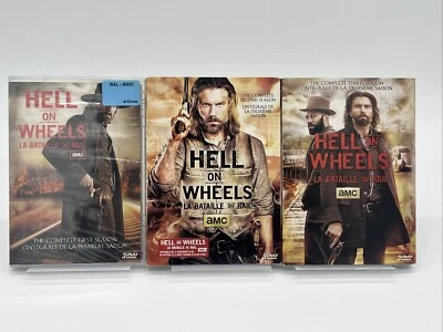 Hell on Wheels: Complete Seasons 1-3 DVD (1,2,3) TV Series Season One SEALED - Image 1 of 3