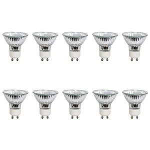 10 X Lámpara Halógena Reflectores 20Watt GU10 Cálido Blanco Regulable PAR16 35° - Imagen 1 de 2