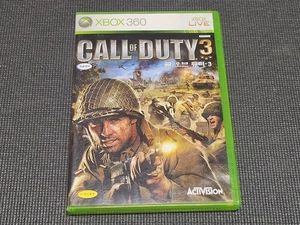 Microsoft XBOX360 Call of Duty 3 #1 Retro Game Korean Version for MS Console - Picture 1 of 5
