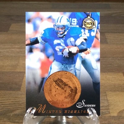 Barry Sanders 1997 Pinnacle Mint Collection #27Detroit Lions Foto 1 de 2