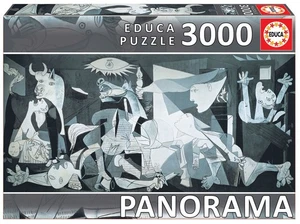NEW Educa Jigsaw Puzzle 3000 Pieces 14+ Ages Pablo Picasso Guernica Panorama - Picture 1 of 2