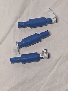 Apollo 3/4" Blue Twister Polipropilene Tubo Telescopico Riparazione Accoppiamento Confezione da 3 - Foto 1 di 4