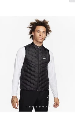 Nike Therma-FIT ADV Repel AeroLoft Men's Down Running Vest  Black 3XL - Image 1 of 4