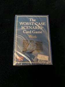 The Worst-Case Scenario Card Game "Work" University Games - Picture 1 of 2