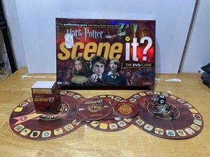 HARRY POTTER SCENE IT GAME 2005 MATTEL DVD COMPLETE GAME  - Picture 1 of 4