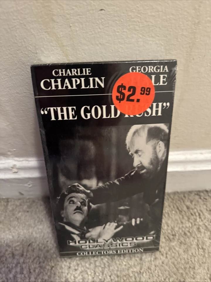 CHARLIE CHAPLIN The Gold Rush  VHS Foto 1 de 1