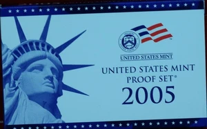 Uncirculated 2005 United States Proof Set - Picture 1 of 1
