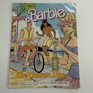 1987 Barbie Mattel Mini Comic "THE TREASURE MAP" (50) - Picture 1 of 3